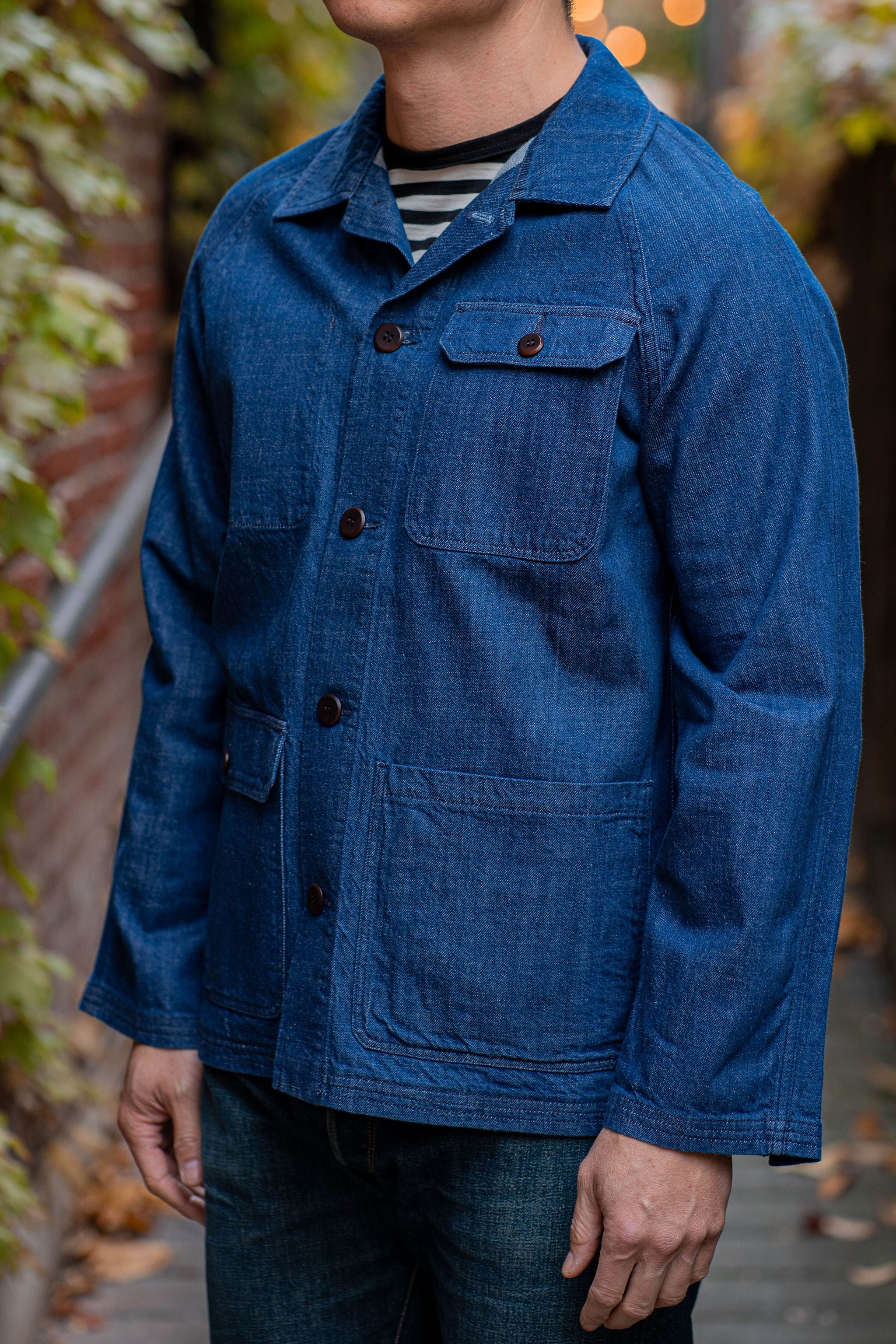 Heimat Textil Journey Coat - Indigo Rinse