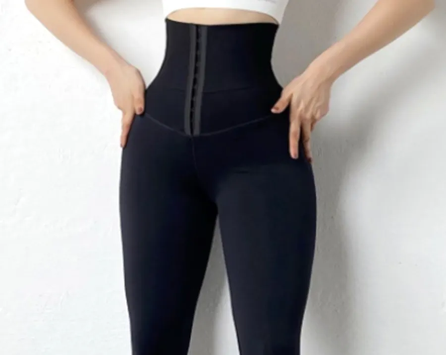 High Waisted Firm Compression Leggings