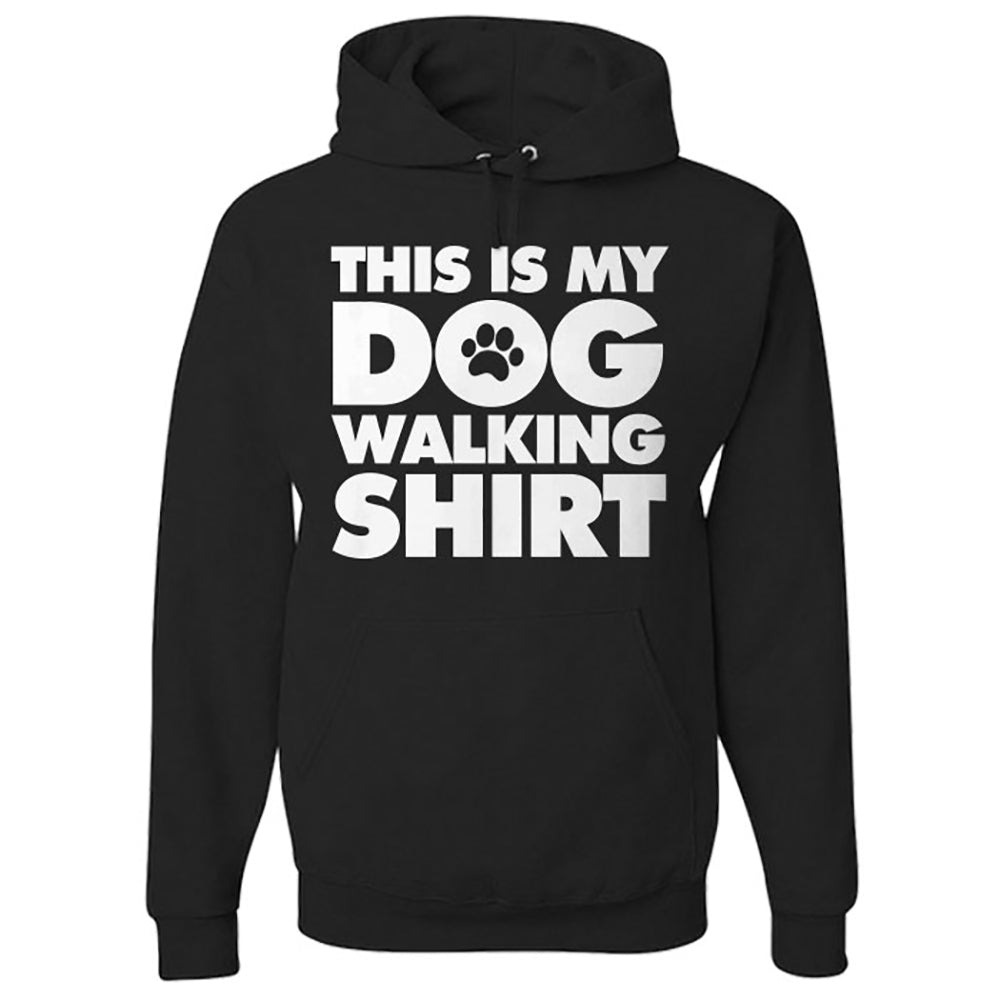 Hoodie Dog Walking Shirt