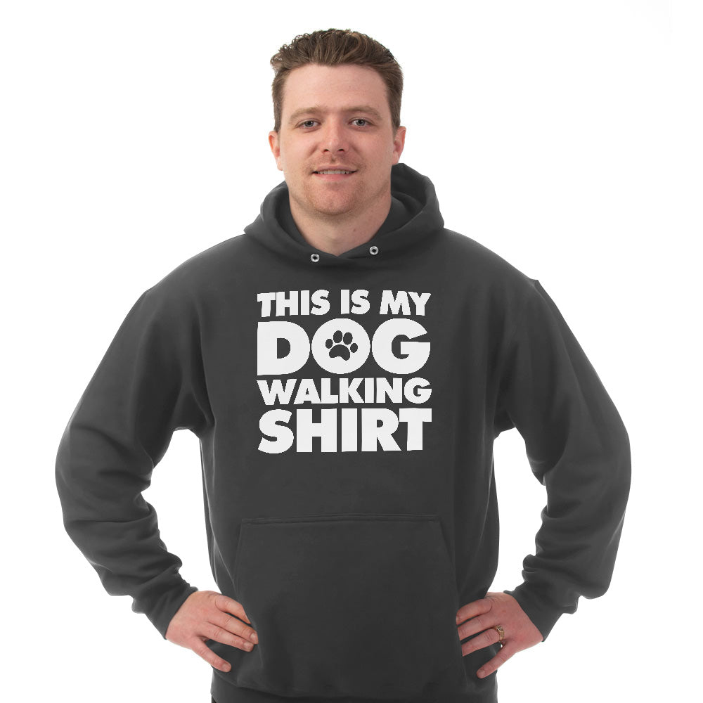 Hoodie Dog Walking Shirt