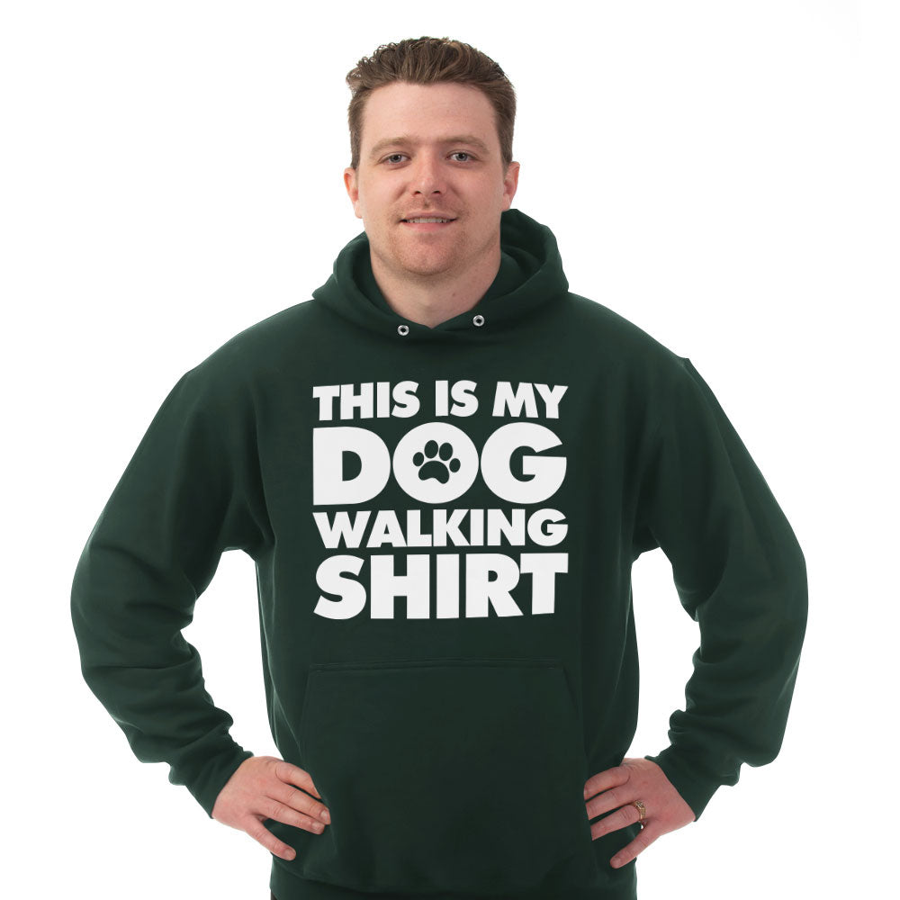 Hoodie Dog Walking Shirt