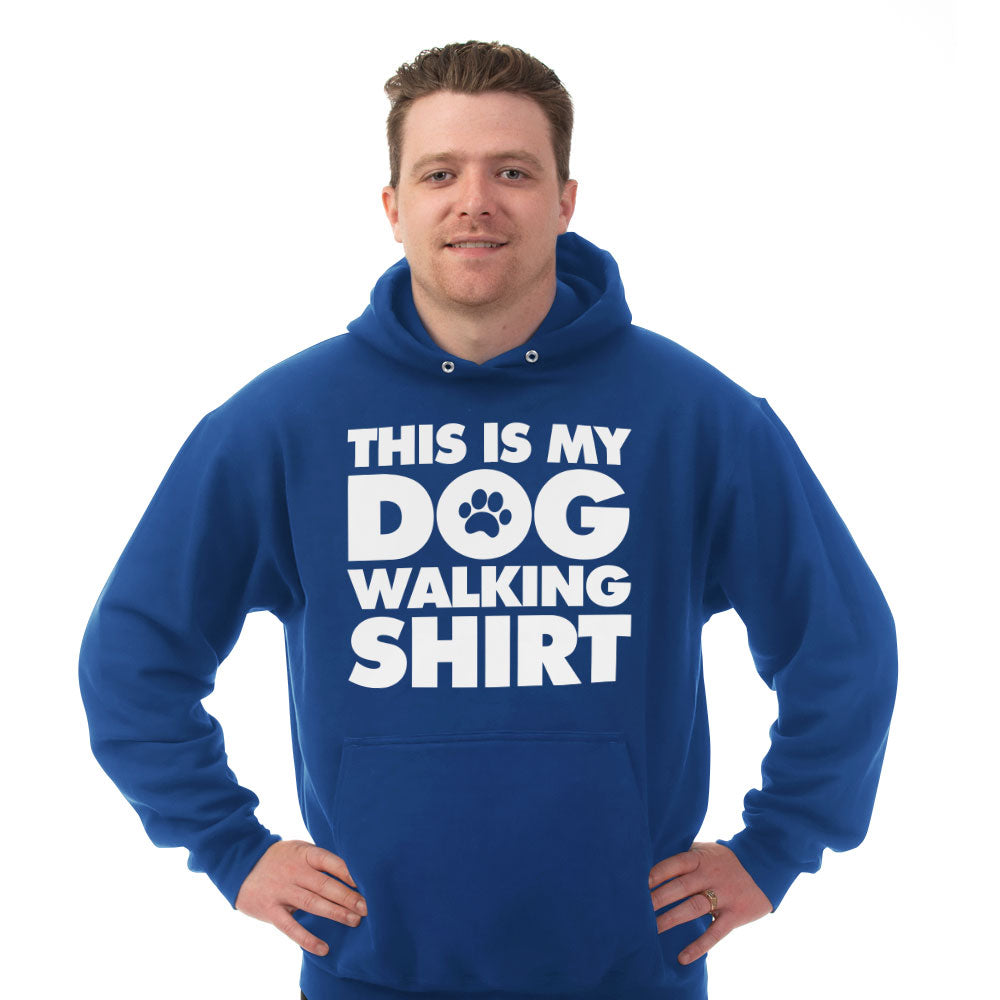 Hoodie Dog Walking Shirt