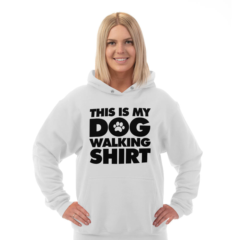 Hoodie Dog Walking Shirt