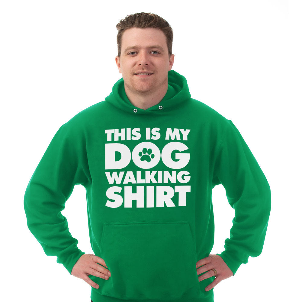 Hoodie Dog Walking Shirt