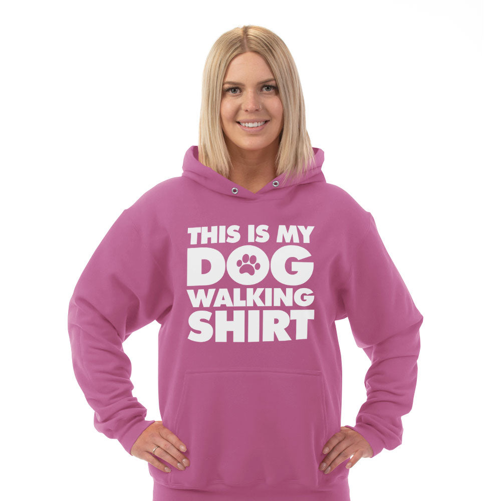 Hoodie Dog Walking Shirt