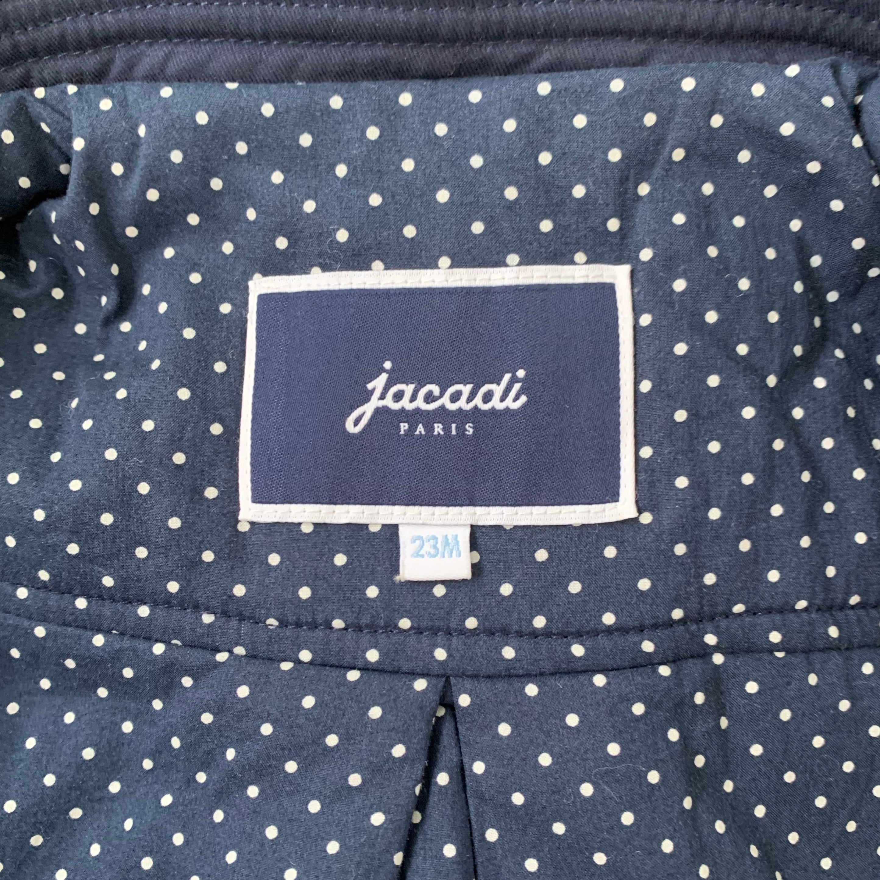 Jacadi Navy Cotton Coat: 23 Months