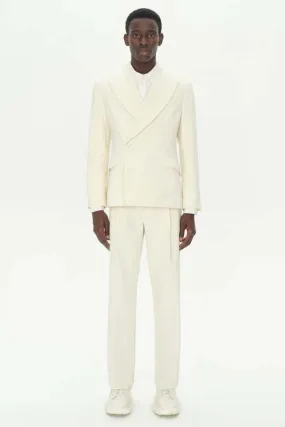 John Double Breasted Blazer - Off White