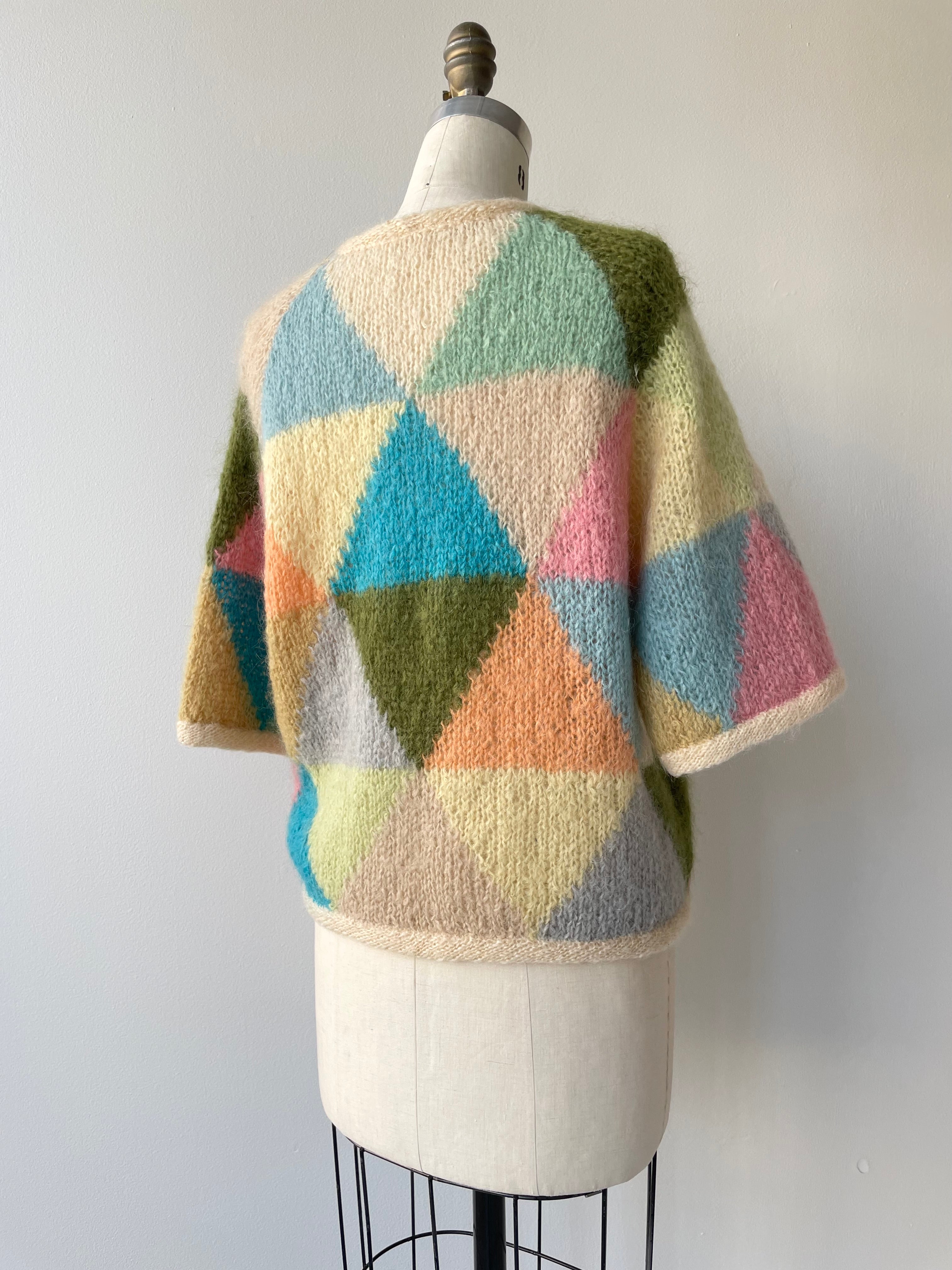 Kaleidoscope Mohair Cardigan