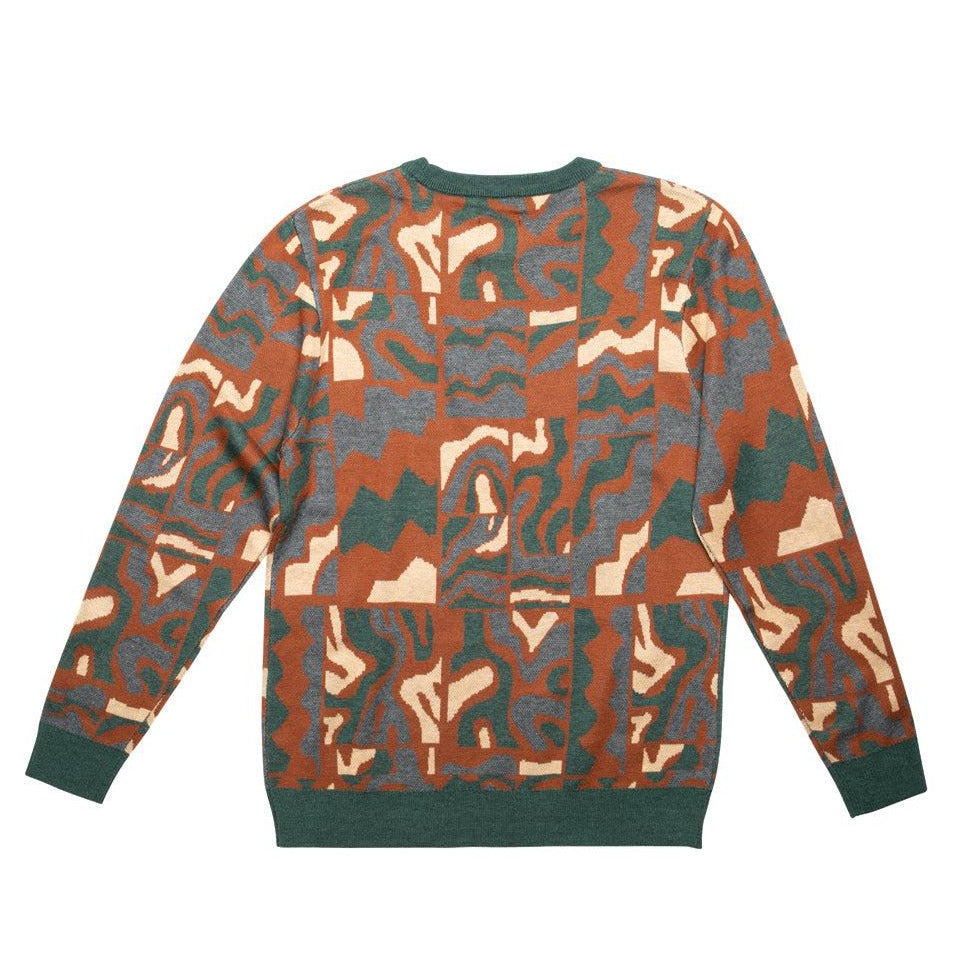 Kavu Highline Sweater In Smash Mash