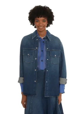 KHAITE  Denim jacket  - Blue