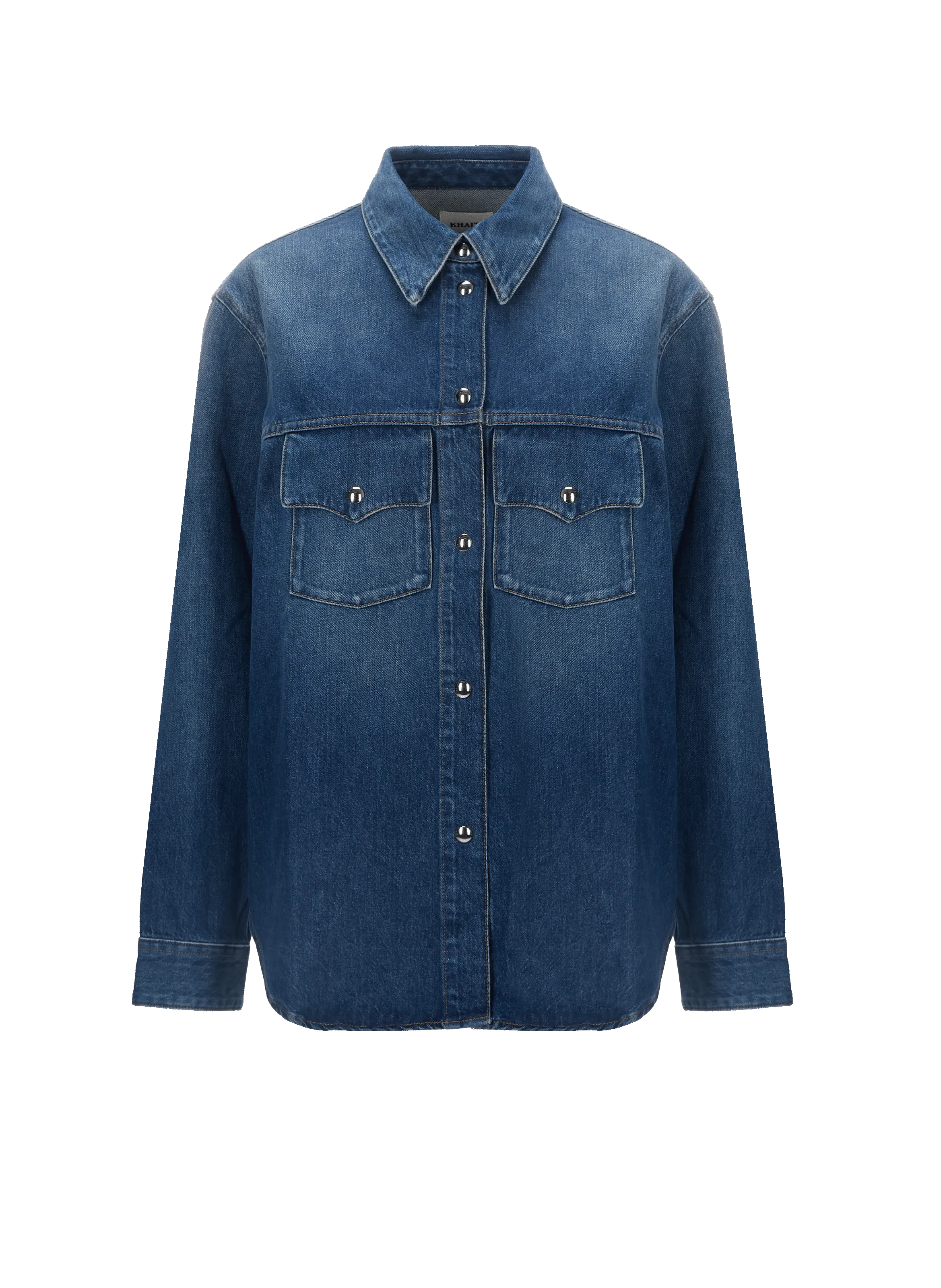 KHAITE  Denim jacket  - Blue