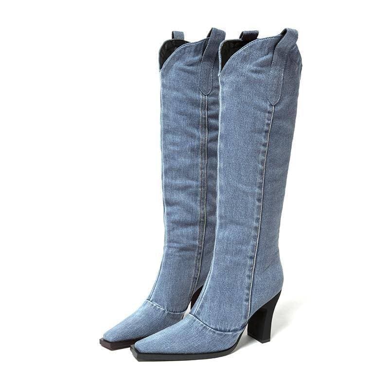 Knee High Western Cowboy Boots