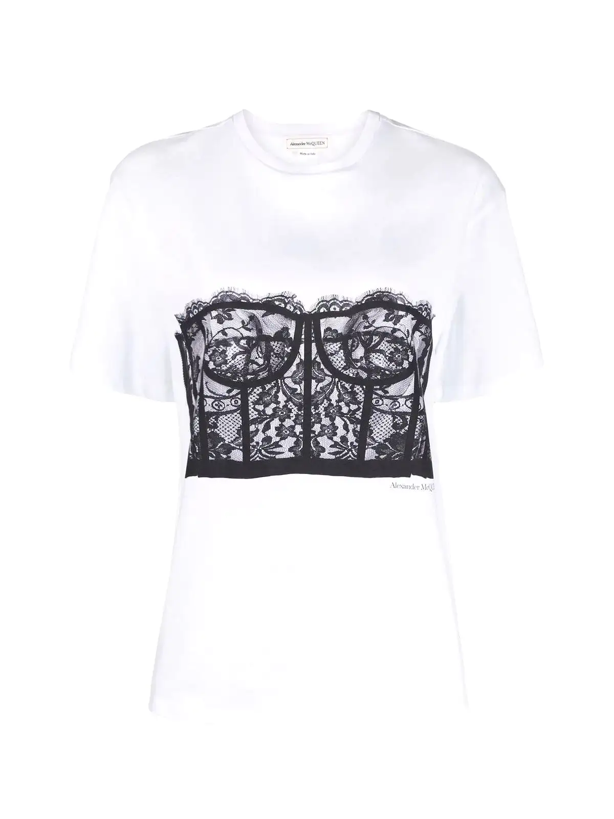 lace corset T-shirt