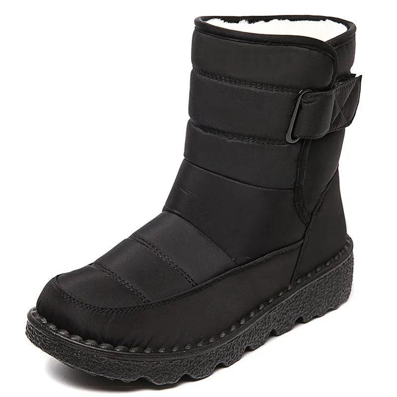 Ladies Slip-On Waterproof Winter Boots