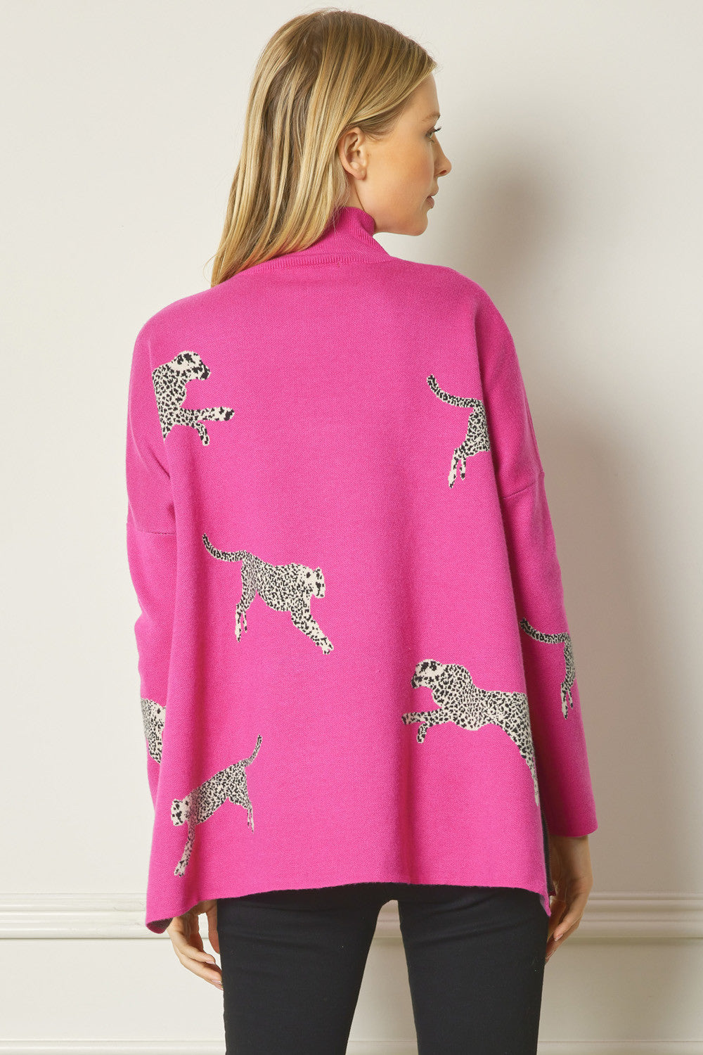 Leaping Cheetah Sweater