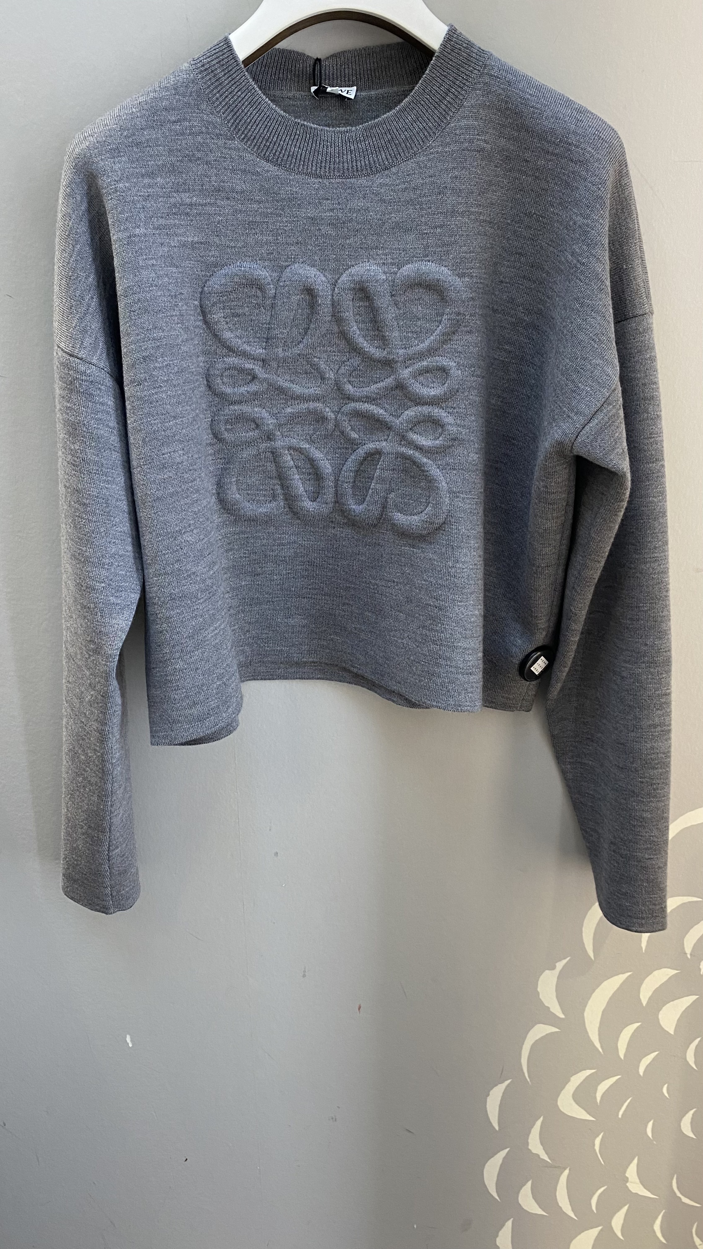 LOEWE  |Short Anagram sweater in wool