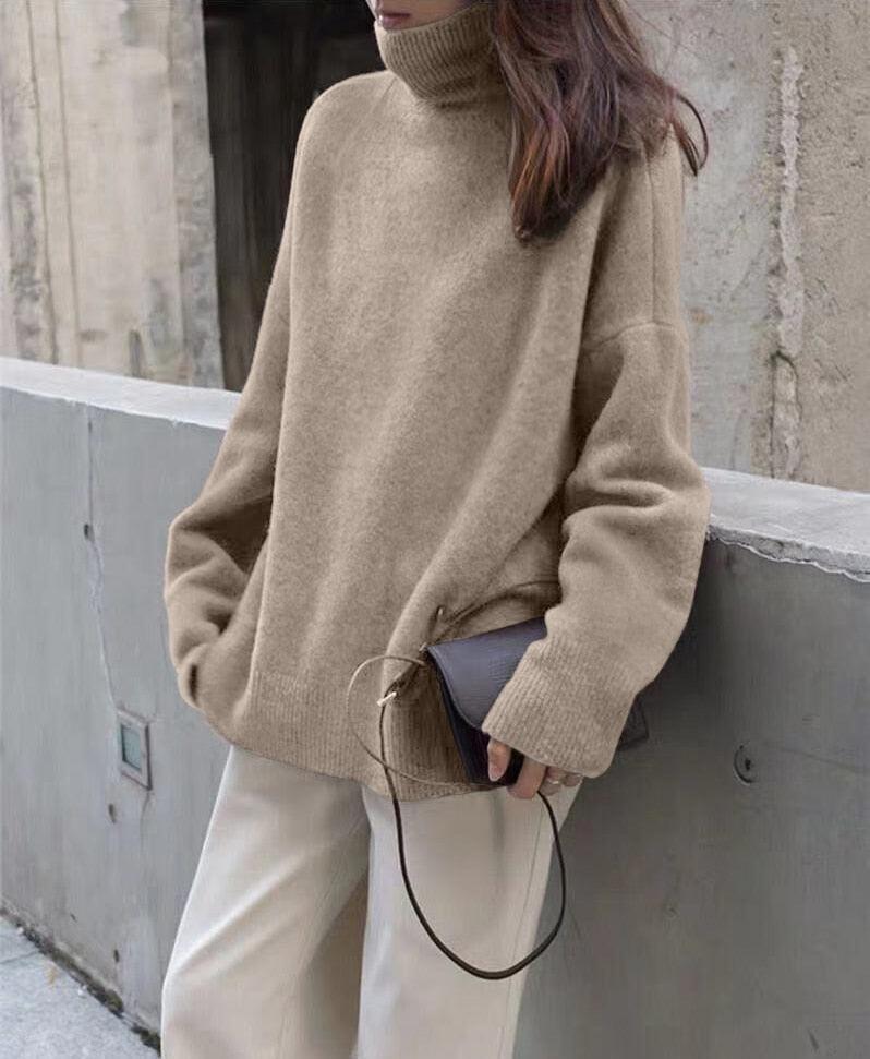 Loose Turtleneck Sweater