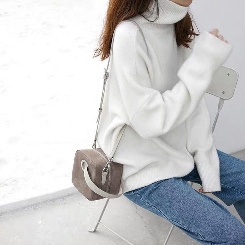 Loose Turtleneck Sweater