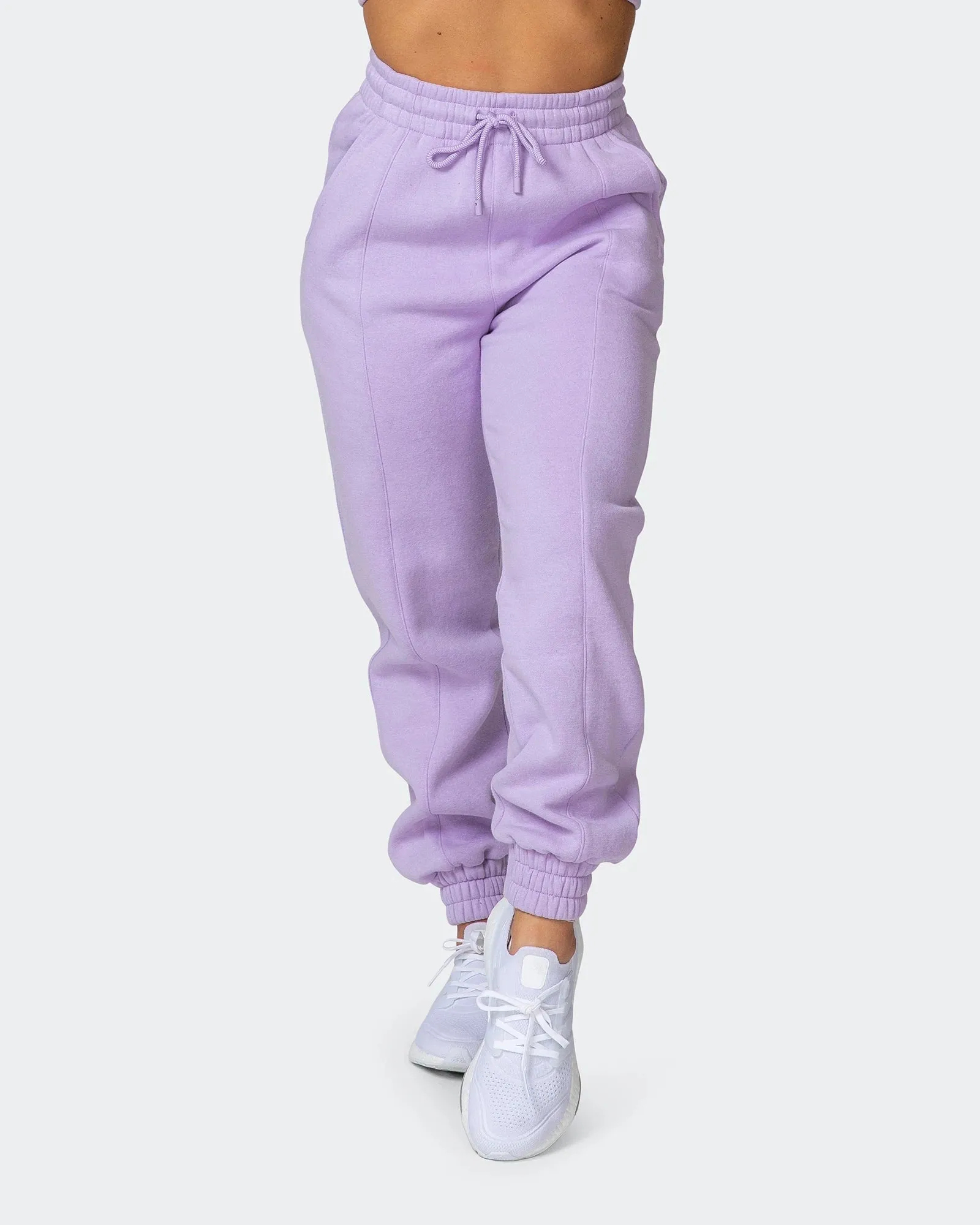 Lounge Trackpants - Lilac