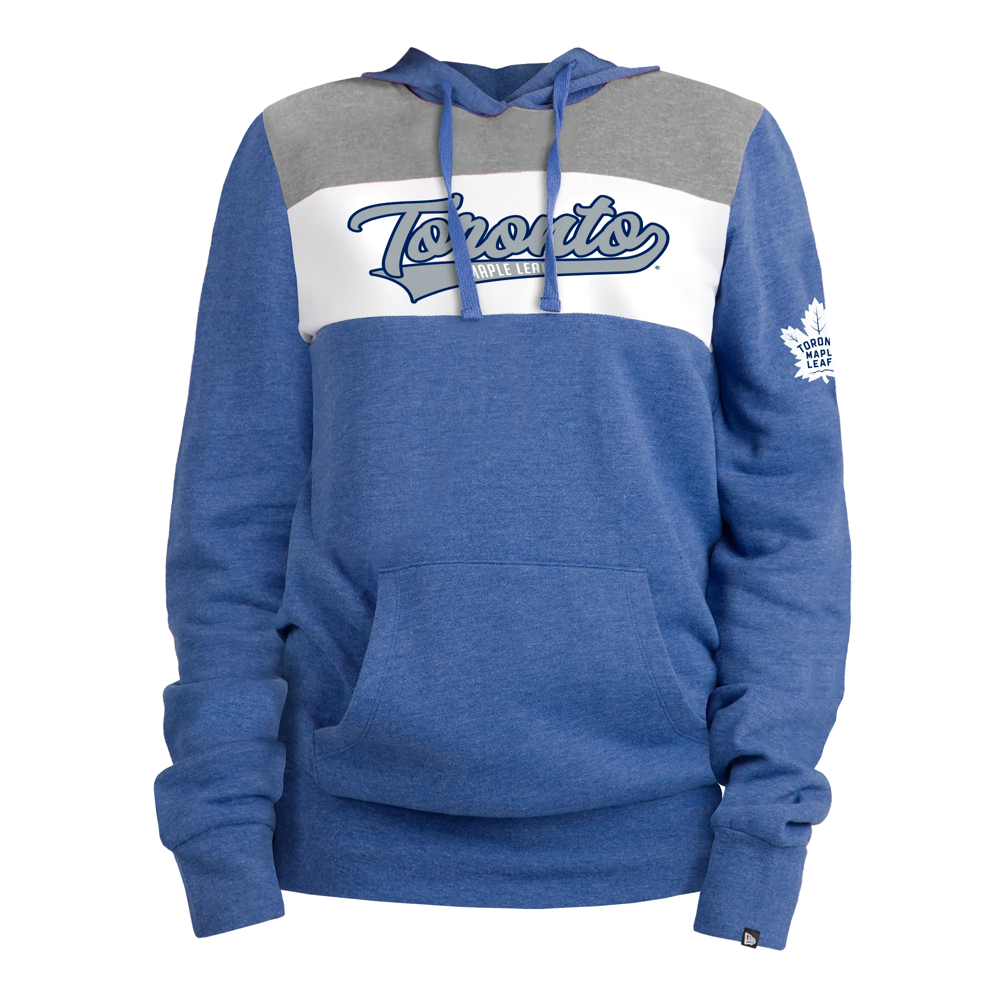 Maple Leafs New Era Women's 3Tone Wordmark Hoody