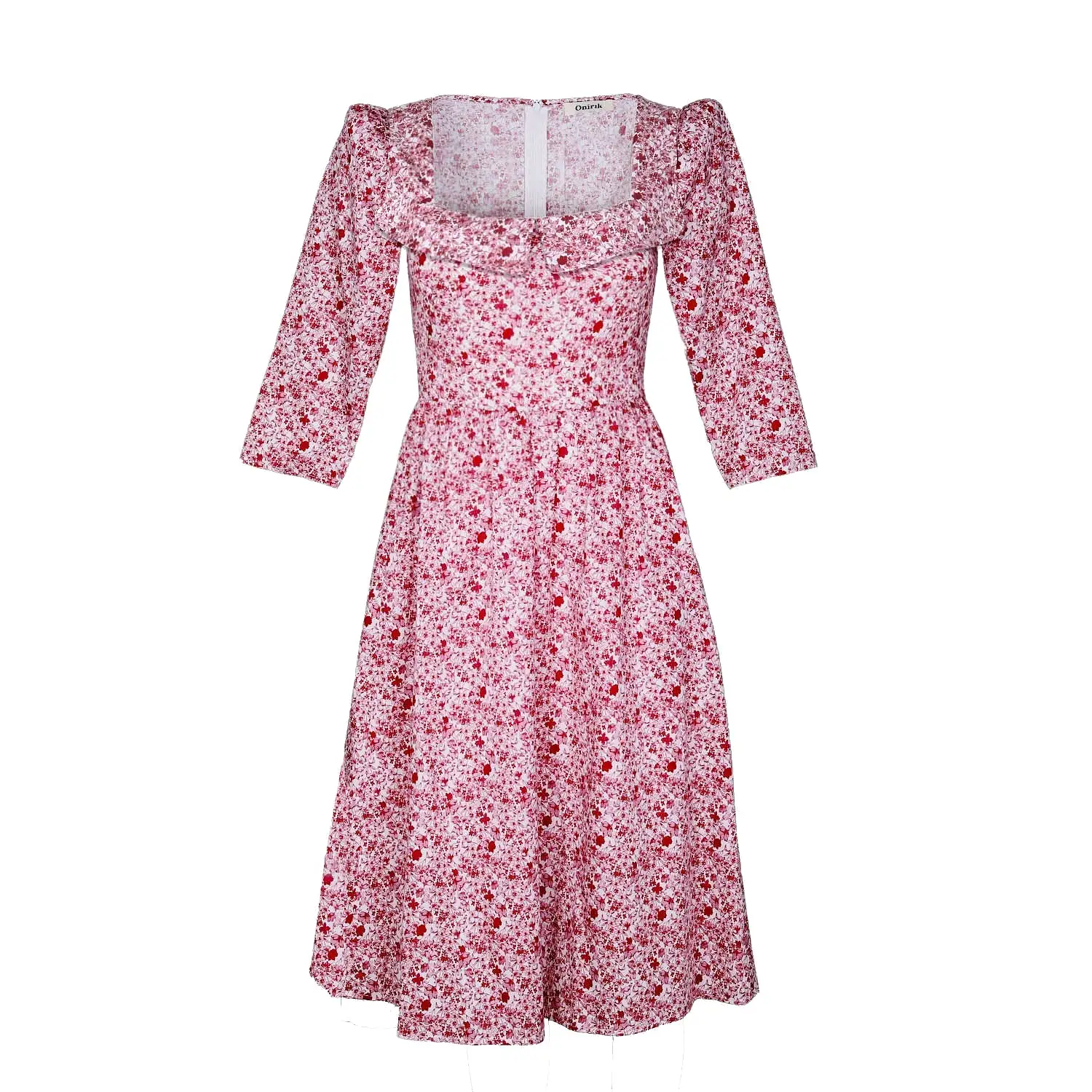 Marisol Dress / Pink + Milkly White Liberty Floral Cotton