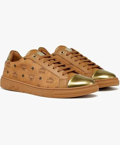 MCM Terrain Lo Sneakers In Visetos