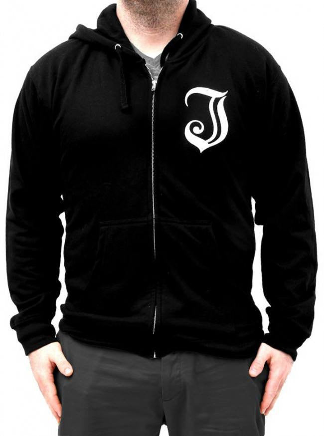 Men's Inked Logo Zip-Up Hoodie