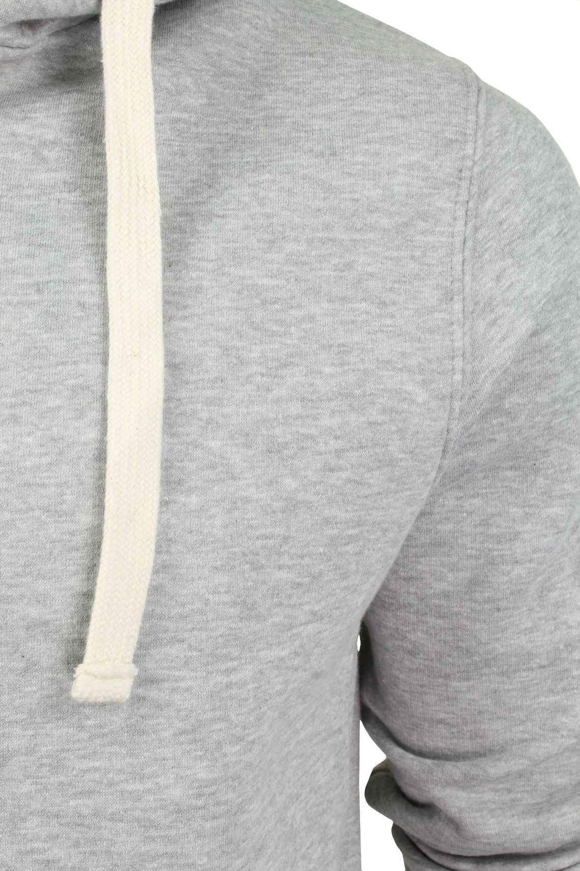 Mens Zip Through Hoodie Sweatshirt by Xact Fleece Back