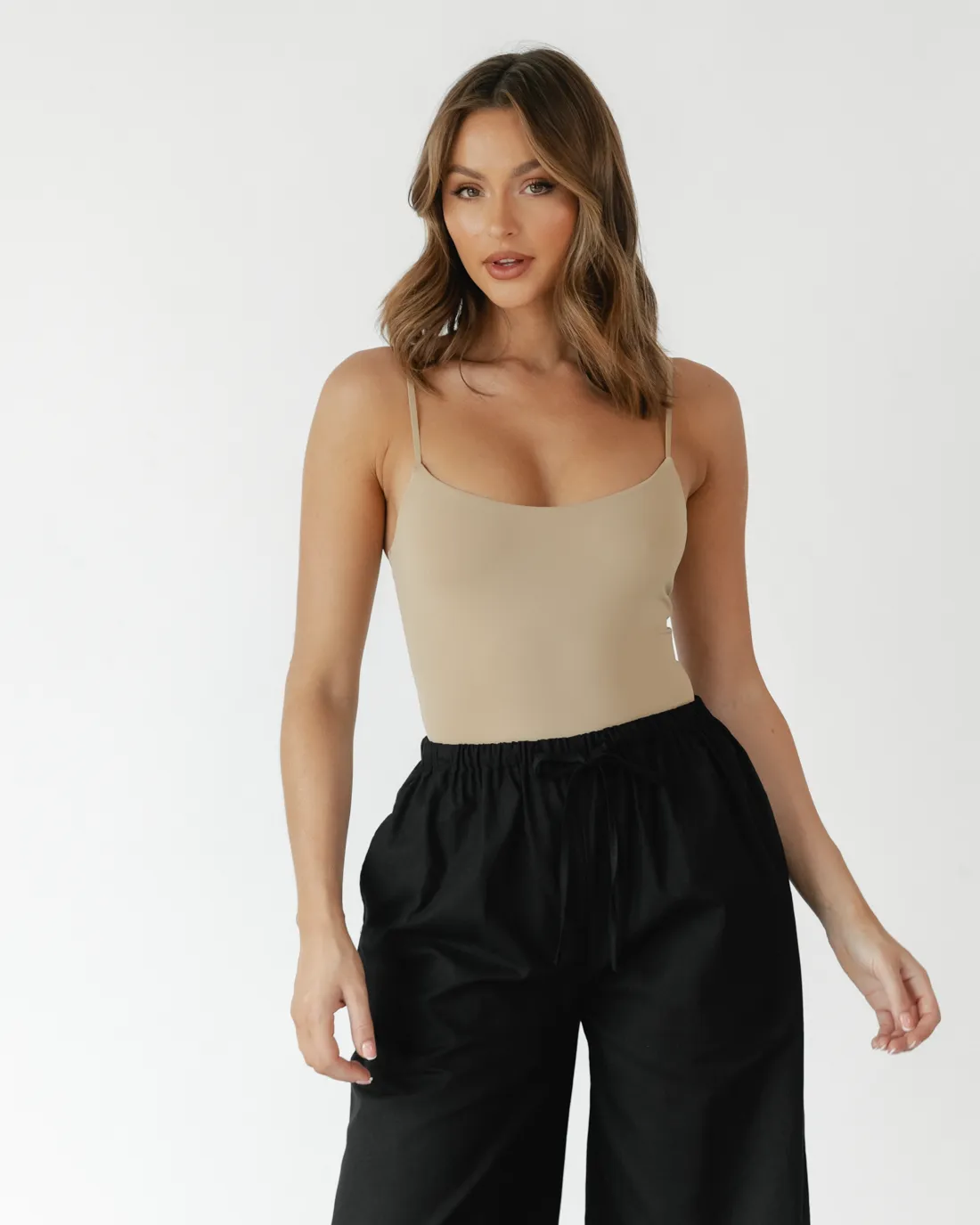 Miya Bodysuit (Beige)