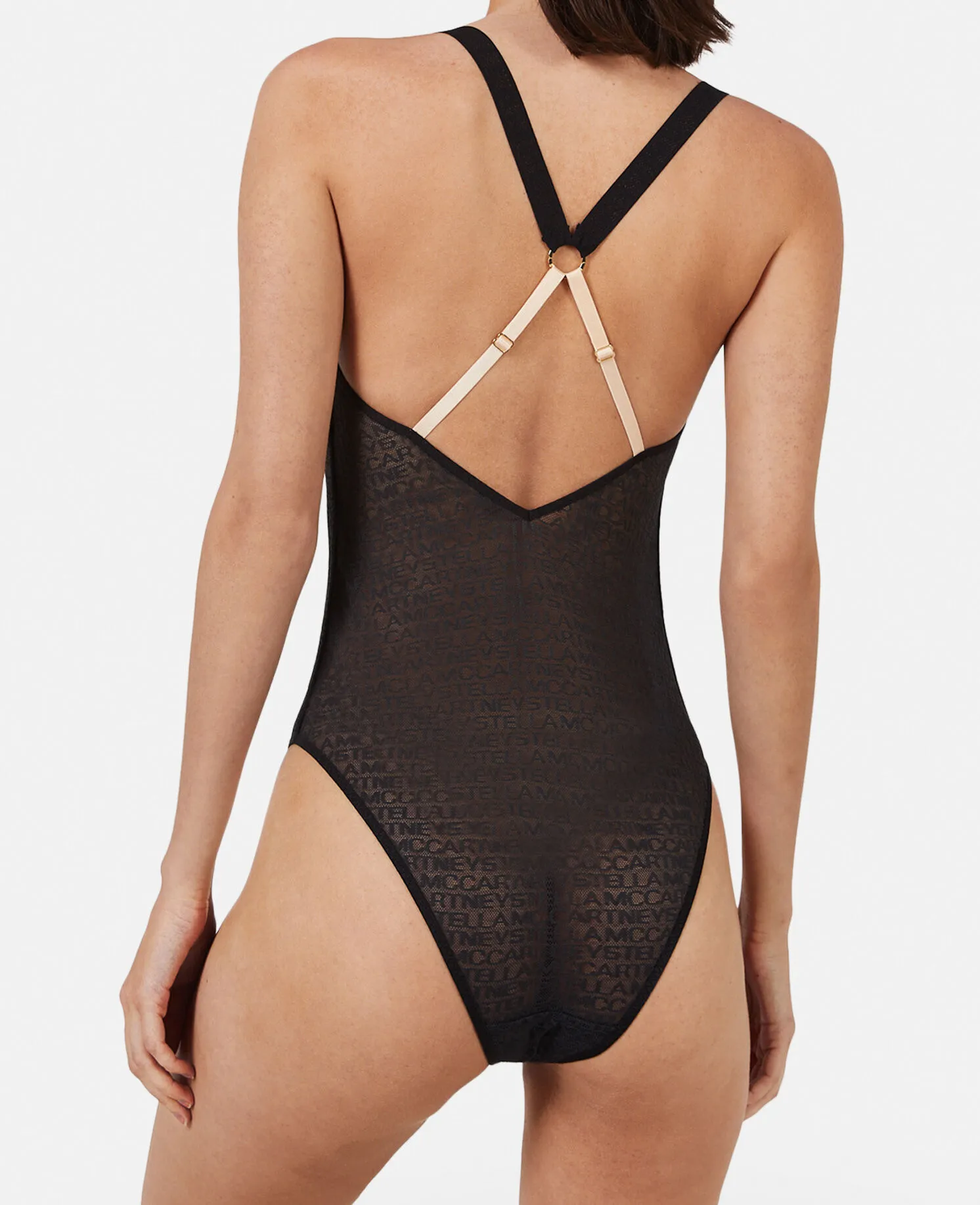 Monogram Mesh Bodysuit