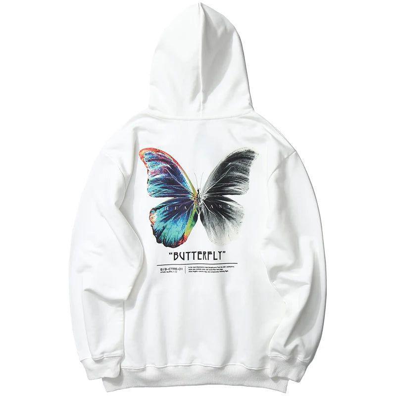 Neon Butterfly Hoodie