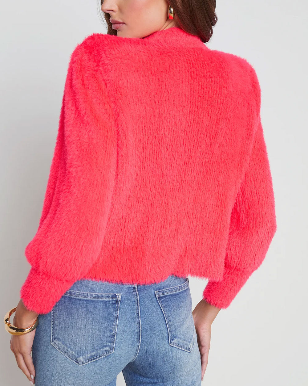 Neon Coral Talulla Cardigan