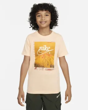 NIKE JUNIOR SPORTSWEAR TEE - PEACH