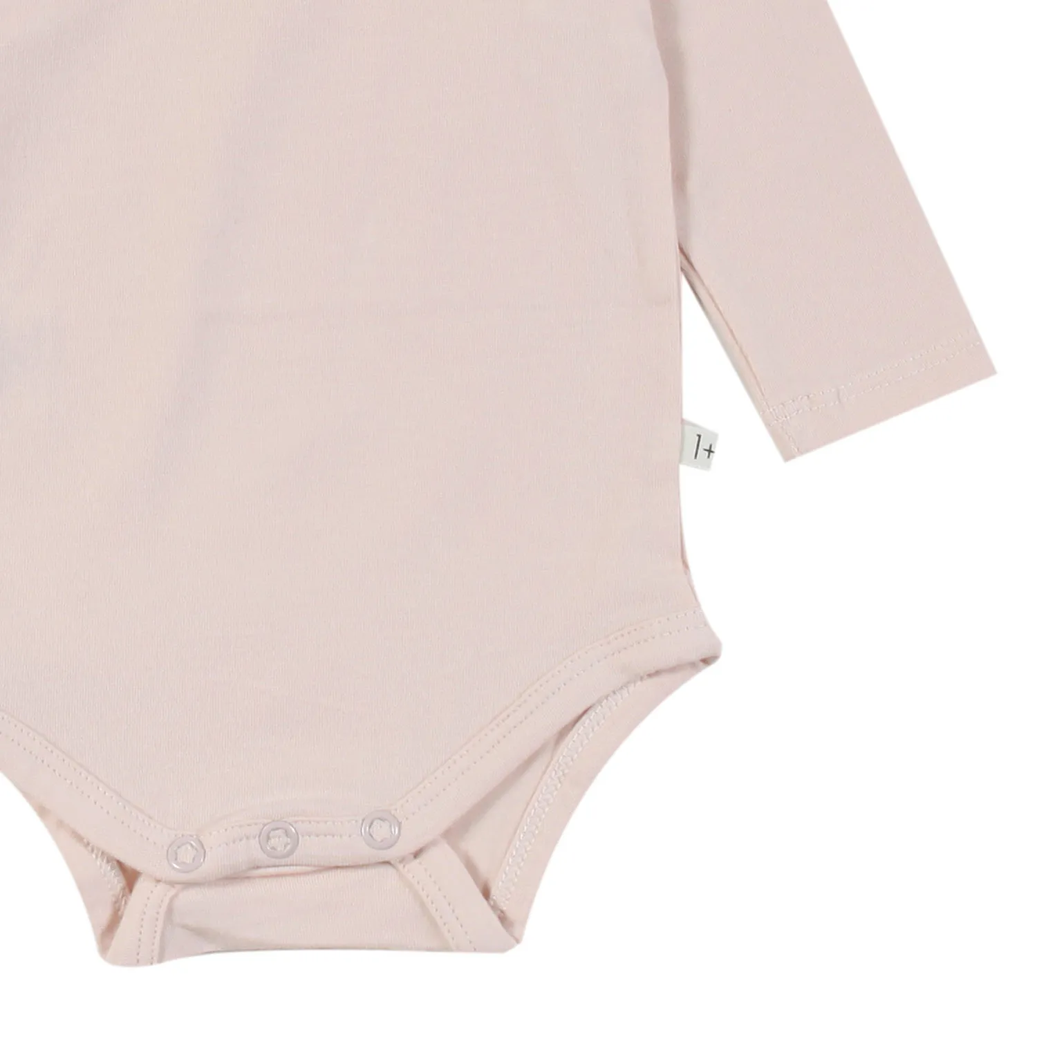 One More In The Family Mathilde Light Blush Pink Bodysuit For Baby Girls