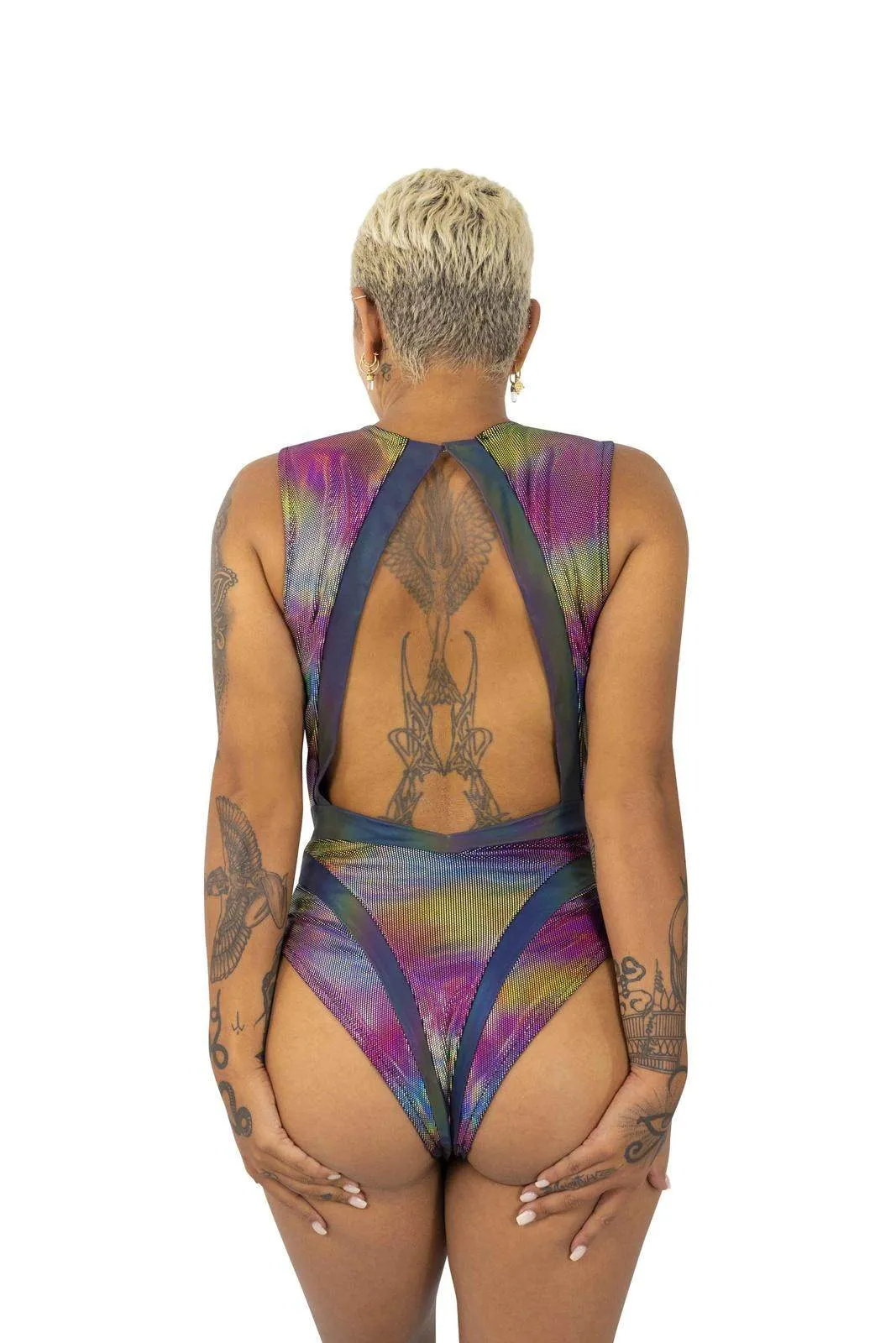 Oracle Bodysuit in Techno Color