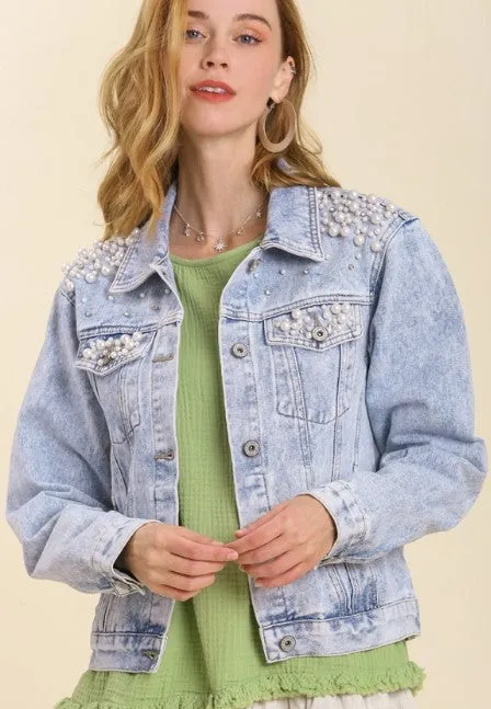 Pearl Denim Jacket