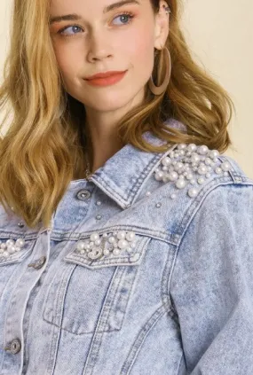 Pearl Denim Jacket