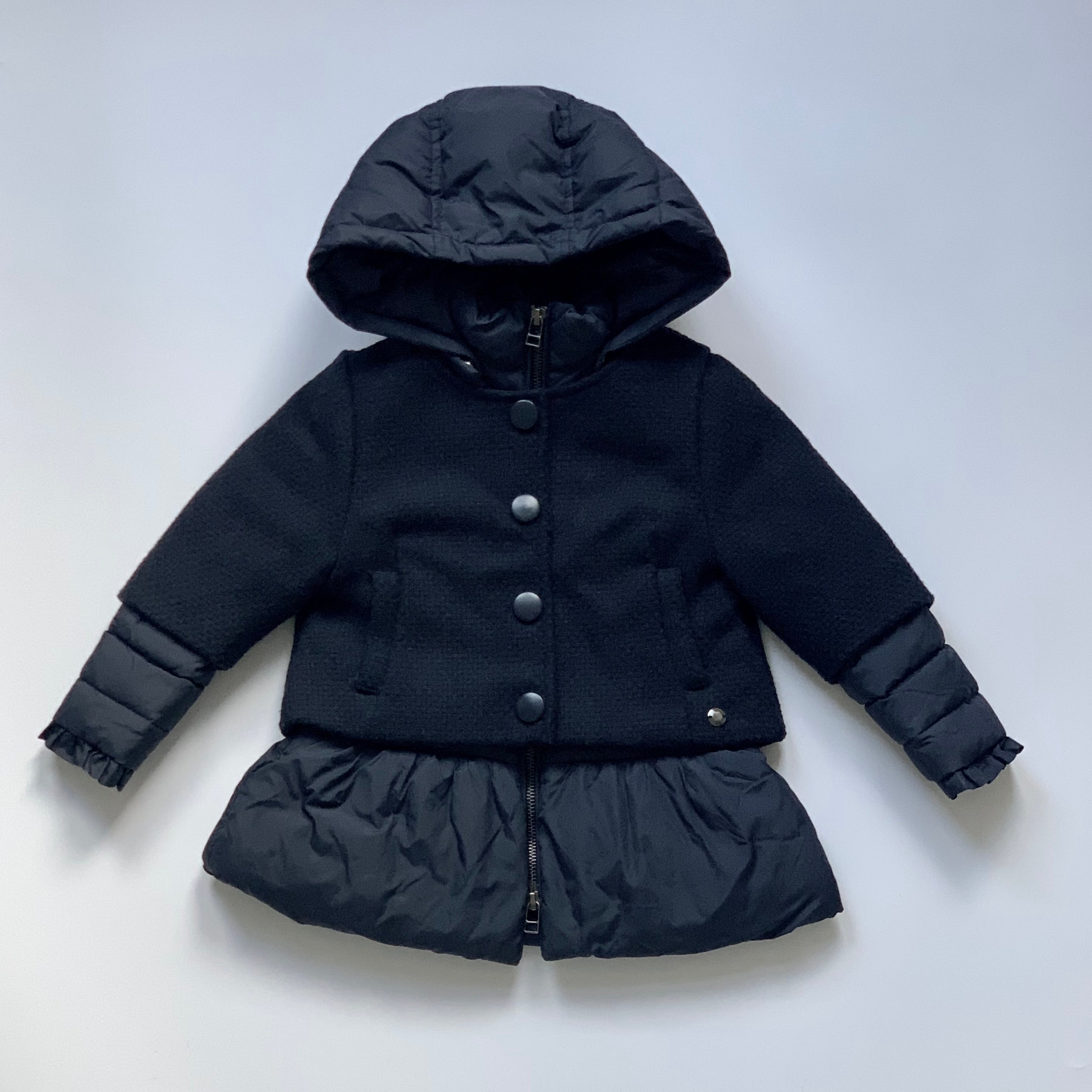 Pinko Navy Down Filled Coat: 2 Years