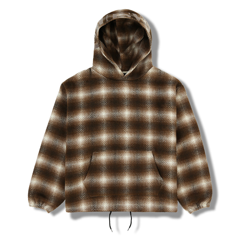 Pleasures Beyond Plaid Woven Hoodie