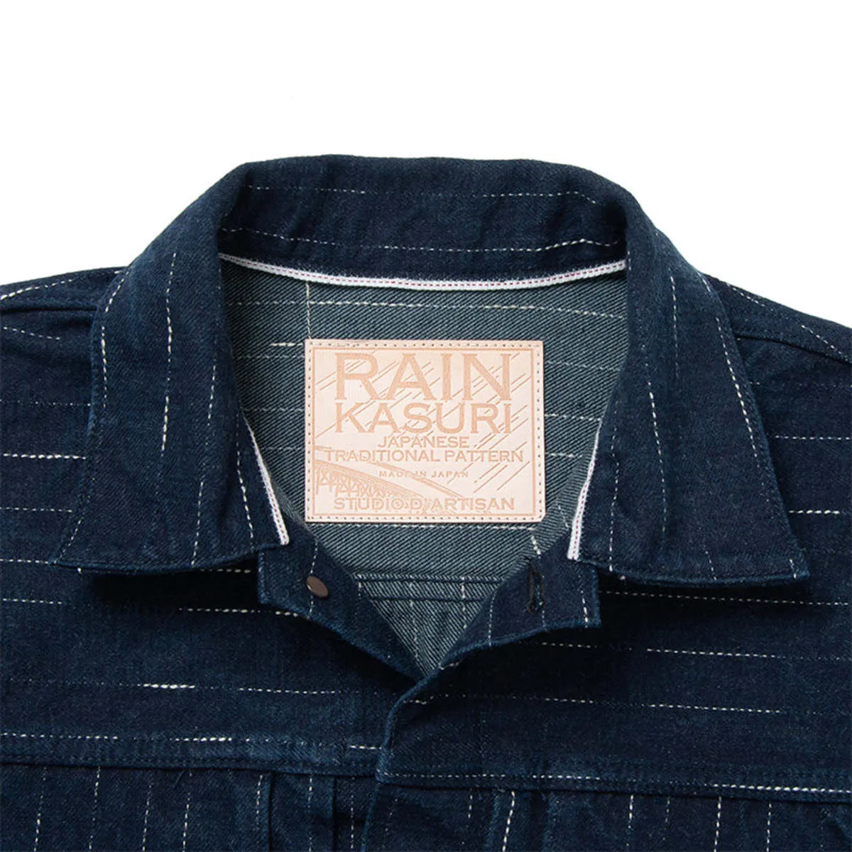 Rain Kasuri Denim Jacket