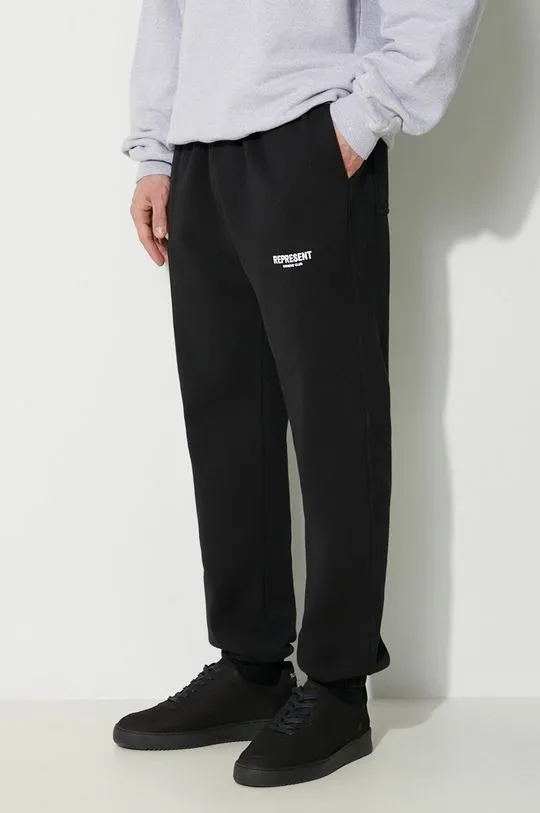 Represent cotton joggers Owners Club Sweatpant black color OCM412.01