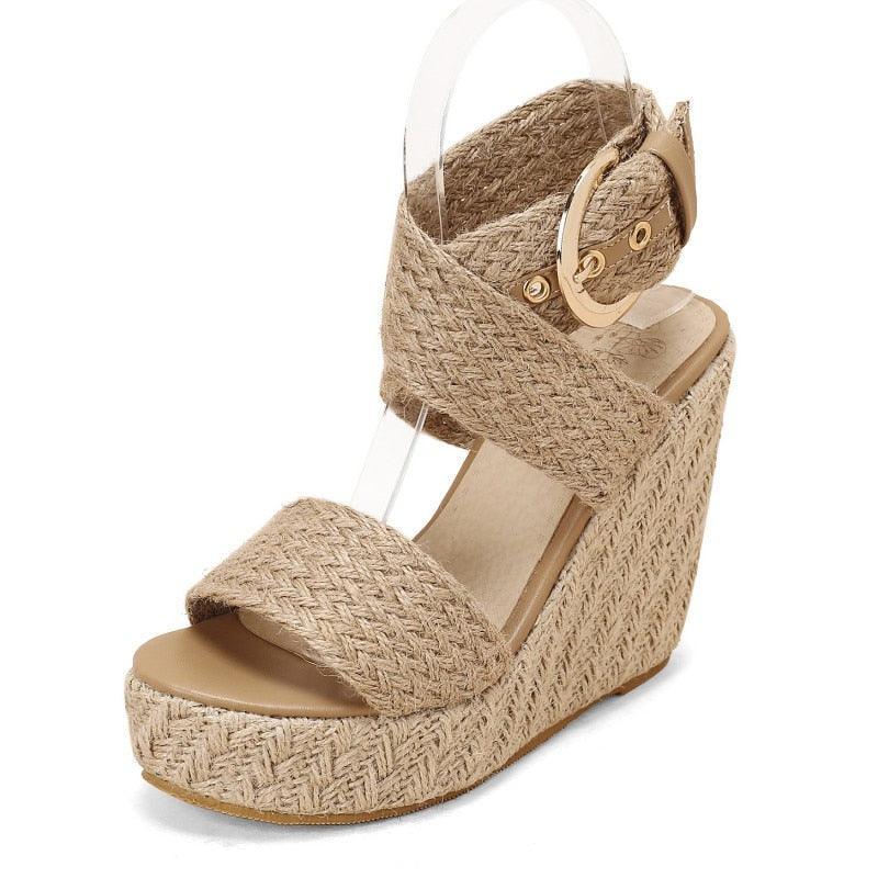 Robe Wedge Sandals Shoes