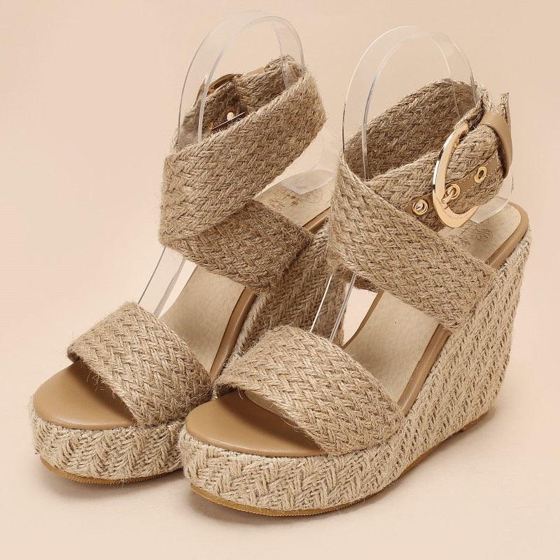 Robe Wedge Sandals Shoes