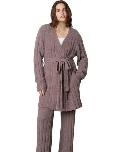 Sam Rib Plush Robe