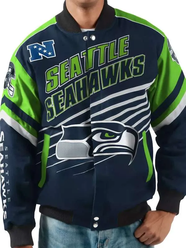 Seattle Seahawks Bomber Jacket - New American Jackets