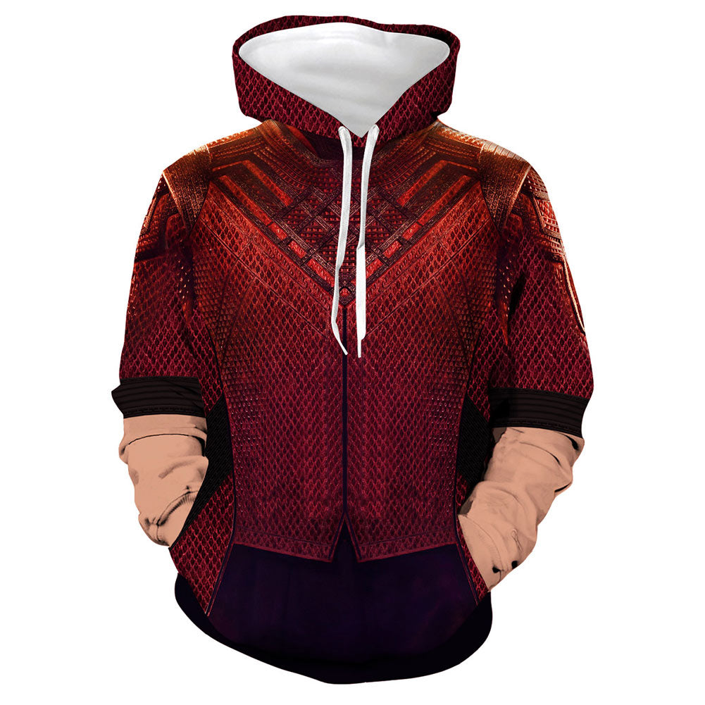 Shang-Chi and the Legend of the Ten Rings Cosplay Hoodie Men Women 3D Print Sweatshirt Pullover