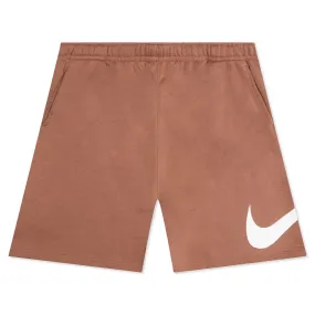 Sportswear Club Graphic Shorts - Mineral Clay