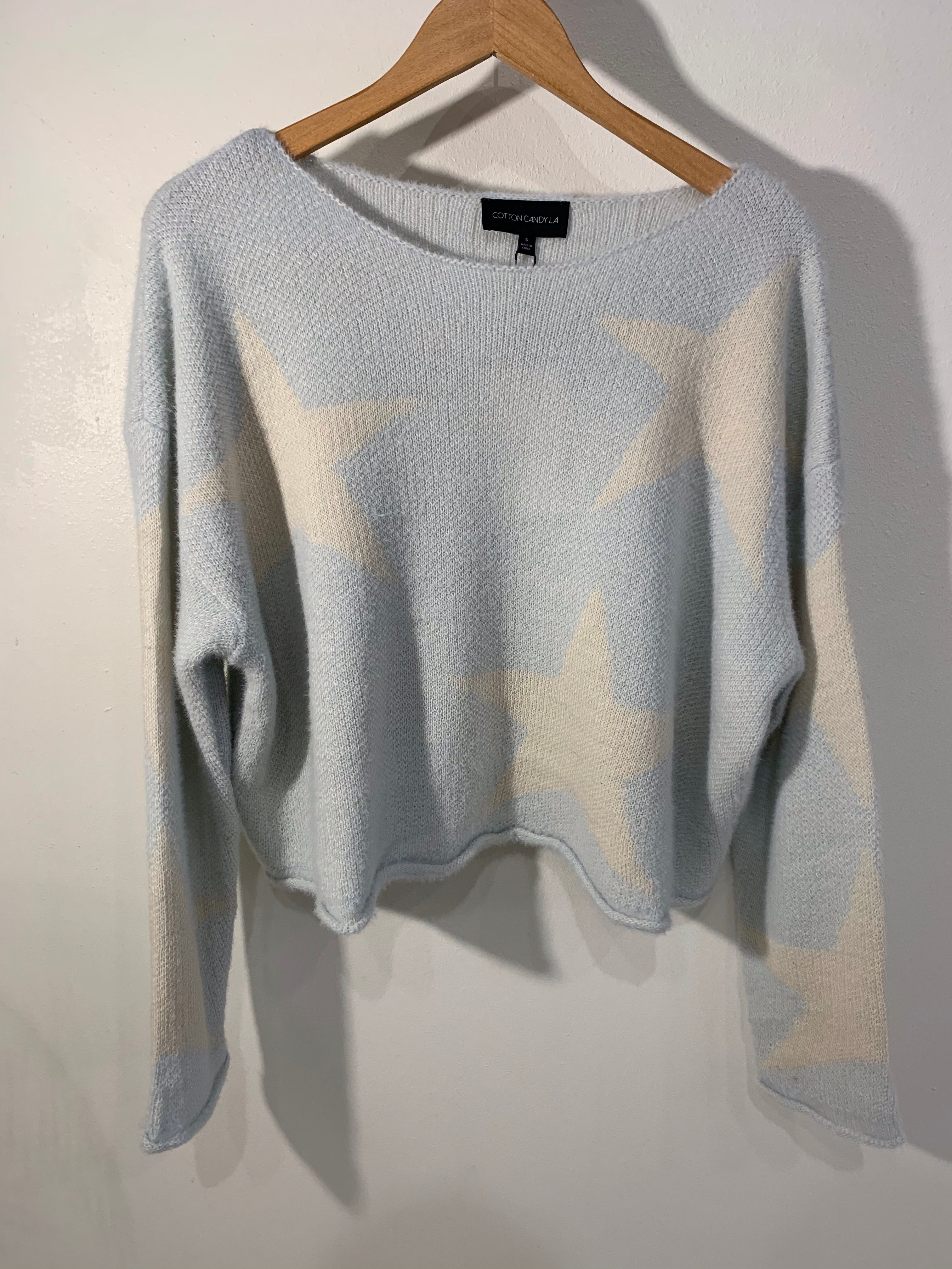 Star Print Sweater