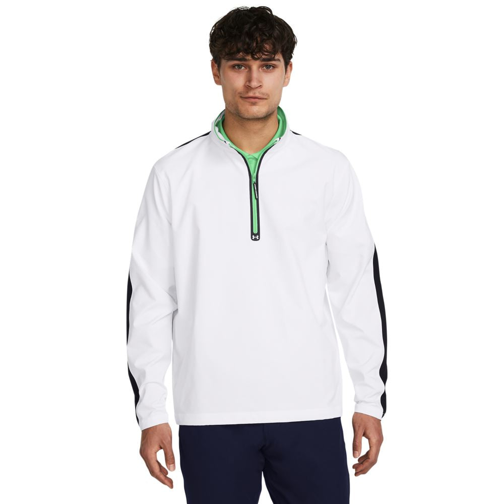 Storm Windstrike Half Zip Lightweight Jacket White - SS24