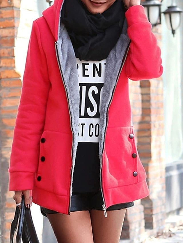 Stylish Winter Hoodie Jacket for Women